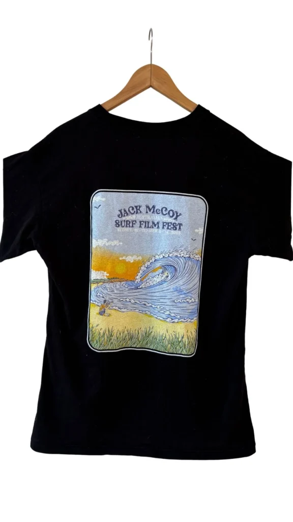 Jack McCoy Australian Surf Film Fest T Shirt