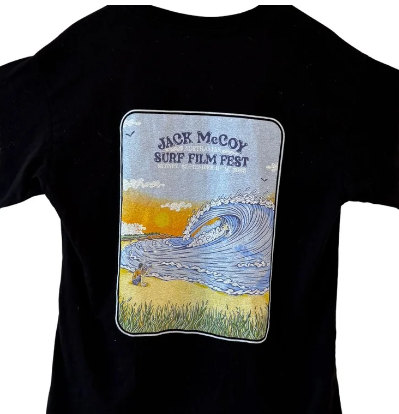 Jack McCoy Australian Surf Film Fest T Shirt